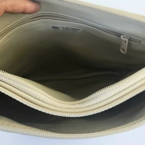 Vintage - Off-white - Genuine Leather Shoulder Bag - Made in Korea - Picture 7 of 12